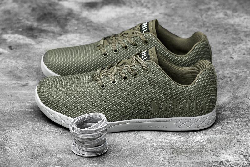 Nobull Army Arctic Women's Trainers Olive | USA S2040G